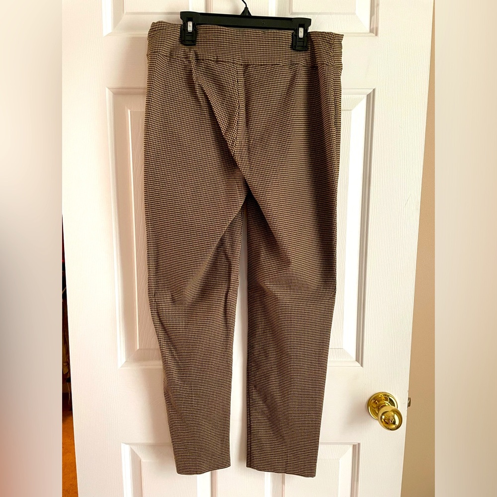 Lisette Brown/Tan Patterned Pants - image 6